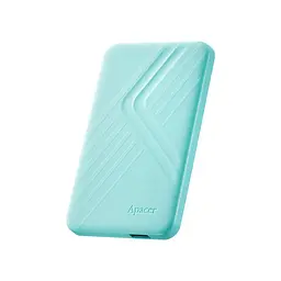 Зовнішній жорсткий диск Apacer PHD External 2.5'' USB 3.2 Gen. 1 AC236 ECO 2Tb Jelly mint (AP2TBAC236ECO-1)