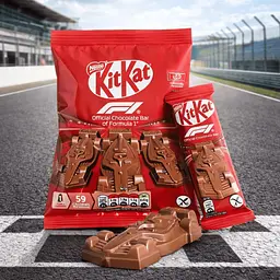 Шоколадні батончики Kit Kat Formula 1 Chocolate Bar 6 шт, 66 г - мініатюра 3