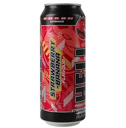 Напій енергетичний Hell Strawberry-banana безалкогольний газований 0.5 л - мініатюра 2