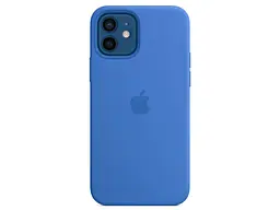 Чохол Apple Silicone Case for iPhone 12 Pro Max HQ Capri blue - мініатюра 3