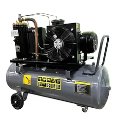 Компресор виского тиску гвинтовий GTM DLG4V 380 (150 л, 420 л/хв, 4.0 кВт, 380-400 В) - мініатюра 2
