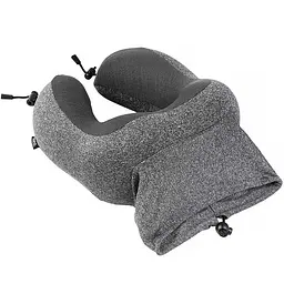 Подушка Hoco HX70 Neck Fitting memory foam Black - мініатюра 3