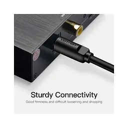 Кабель мультимедійний Optical Toslink 1.5m black Vention (BAEBG) - мініатюра 4