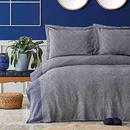 Покривало Nautica Home з наволочками - Carla indigo синій 230*240