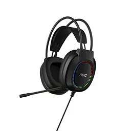 Навушники AOC ACG2500BK RGB Black (ACG2500BK/00) - мініатюра 2