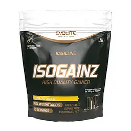 Гейнер Evolite Nutrition IsoGainz, 1 кг - Ваніль