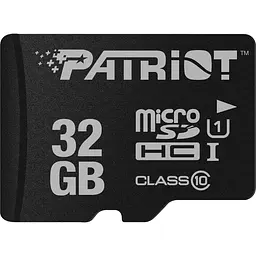 Карта пам'яті Patriot MicroSDHC 32GB UHS-I Class 10 LX (PSF32GMDC10)