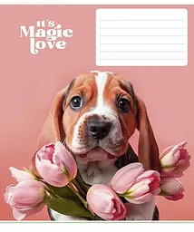 Зошит загальний Школярик Star It's a magic love у лінію 24 аркушів 25 шт. (024-3300L) - мініатюра 2