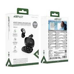 Беруші ACEFAST WP1 Silicone noise-cancelling earplugs Black - мініатюра 7