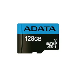 Карта пам'яті Adata microSDXC (UHS-1) Premier 128Gb Class 10 А1 (R-100Mb/s)  (adapter SD) - мініатюра 3