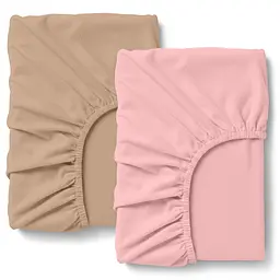 Набір простирадло на резинці в дитяче ліжечко 60х120 фланель BLUSH DUO COSAS (4822052489628)
