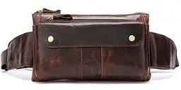 Поясна сумка чоловіча 14815 Vintage коричнева