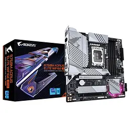Материнська плата Gigabyte B760M AORUS ELITE WIFI6E GEN5 (B760M AORUS ELITE WIFI6E GEN5) (Socket 1700, Intel B760, Micro-ATX) - мініатюра 4