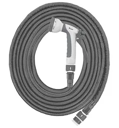 Шланг, що розтягується (комплект) Bradas TWIST HOSE 9-18 м BOX сірий (WTW918GY) - мініатюра 2