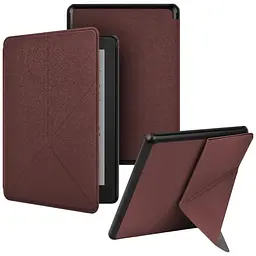 Обкладинка Ultra Slim Origami BeCover для Amazon Kindle Paperwhite 12th Gen. 2024 7" Red Wine (712842) - мініатюра 5