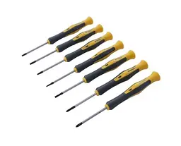 Набір викруток для точних робіт Premium Pro CrV SL, PH, Torx (7 шт.) 30412 - мініатюра 2