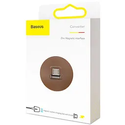 Магнитный адаптер Baseus Zinc MicroUSB CAMXC-E - мініатюра 2