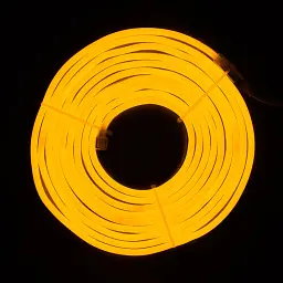 Неонова світлодіодна гірлянда-трубка Devilon SMD2835 LED 5 м жовта (950071) - мініатюра 3