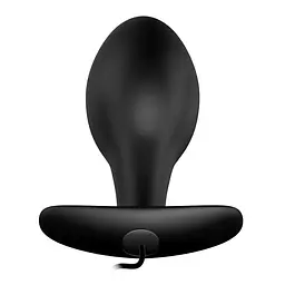 Анальна пробка Pretty Love Vibrating Butt 7.5 см (чорний) - мініатюра 4