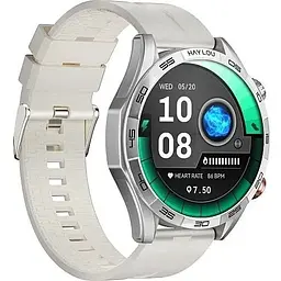 Смарт-годинник Haylou Solar 5 LS20 Silver (Silicone strap) - мініатюра 3