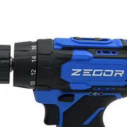 Шуруповерт акумуляторний універсальний Zegor CDA-18/18В/35 Нм/дві швидкості/2 батареї 18 В 2 Ач/Реверс/Підсвічування
- мініатюра 5