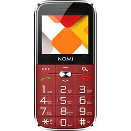 Мобільний телефон Nomi i220 Red - мініатюра 3