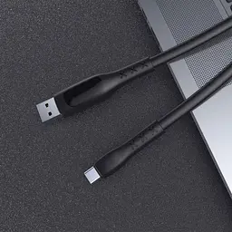 Кабель з дисплеем WSKEN Cable USB to Type-C 2A 1.2m Black - мініатюра 6