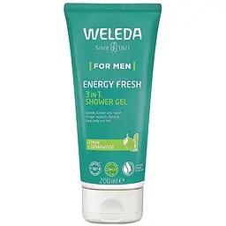 Гель для душу Weleda Energy Fresh Shower Gel 3 в 1 200 мл (7611916558283)