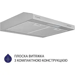 Витяжка пласка Minola HPL 612 I Нержавіюча сталь - мініатюра 2