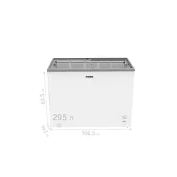 Морозильна скриня PRIME Technics CCS 29859 M - мініатюра 3