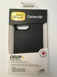 Чохол подвійний протиударний OtterBox Commuter Series 77-83451 для iPhone 13 Pro Max (6.7") Black - мініатюра 6