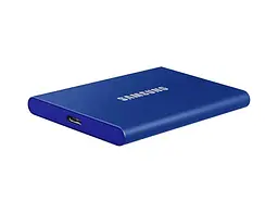 Накопичувач зовнішній SSD 2.5 USB 2.0TB Samsung T7 Indigo Blue (MU-PC2T0H/WW) - мініатюра 5