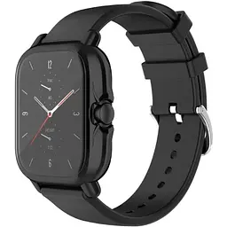 Чохол-накладка DK Silicone Face Case для Xiaomi Amazfit GTS 3 (black) - мініатюра 2