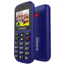 Мобільний телефон Sigma Comfort 50 EASY TYPE-C Blue (4827798585238) - мініатюра 5