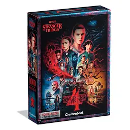 Пазл Stranger Things (Дивні дива) - 1000 шт Clementoni 39980