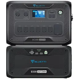 Зарядна станція BLUETTI AC300 + battery module B300, 3000 Вт 3072 Вт/г