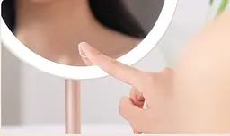 Дзеркало для макіяжу DOCO Daylight Mirror (DM005) з підсвічуванням біле - мініатюра 4