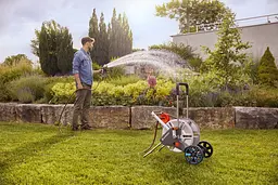 Візок для шлангу Gardena AquaRoll L Easy Metal (18550-20) - мініатюра 3