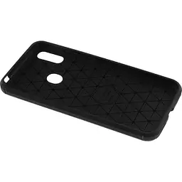 Чохол-накладка Toto TPU Carbon Fiber 1.5 mm Case HuAwei Y6 2019 Black - мініатюра 6