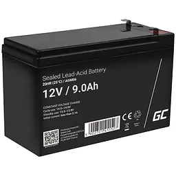 Акумуляторна батарея Green Cell VRLA 12 V 9 Ah для ДБЖ (AGM06)