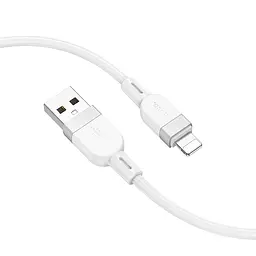 Дата кабель Hoco X 109 Energy silicone USB to Lightning (1 m) White - мініатюра 2