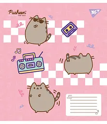 Нотний зошит Yes А5/12 Pusheen in music упаковка 25 шт. (766260) - мініатюра 3