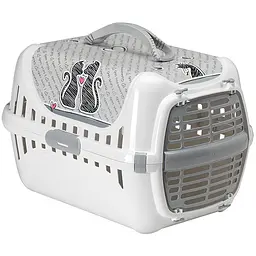 Переноска для котов Moderna Trendy Runner Cats In Love до 5 кг 50х32х34,5 см T150026CL