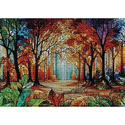 Пазли тришарові Interdruk Stained Glass 1, 2000 шт. (385000) - мініатюра 3