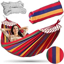 Гамак подвійний MoMi Eden Lava 260x150 см - мініатюра 2