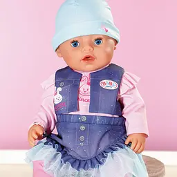 Лялька Baby Born Джинсовий стиль крихітки (836385) - мініатюра 5