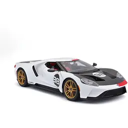 Ігрова автомодель Maisto 2021 Ford GT Heritage 1:18 (31390 white) - мініатюра 13