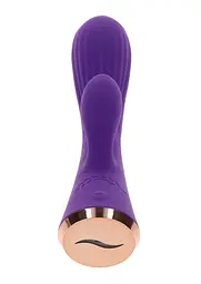 Вібратор-кролик ToyJoy Iris, 17.5 см (фіолетовий) - мініатюра 2