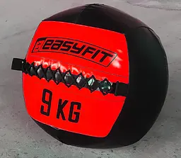 Медичний м'яч Wall Ball (медбол, волбол) 9 кг EasyFit fit0024904 - мініатюра 2