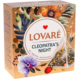 Чай зелений Lovare Cleopatra's Night 30 г (15 шт. х 2 г)